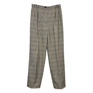 Vintage W.W. Spencer Old Money Tailored Wool Trousers Women Size 10 Retro Preppy